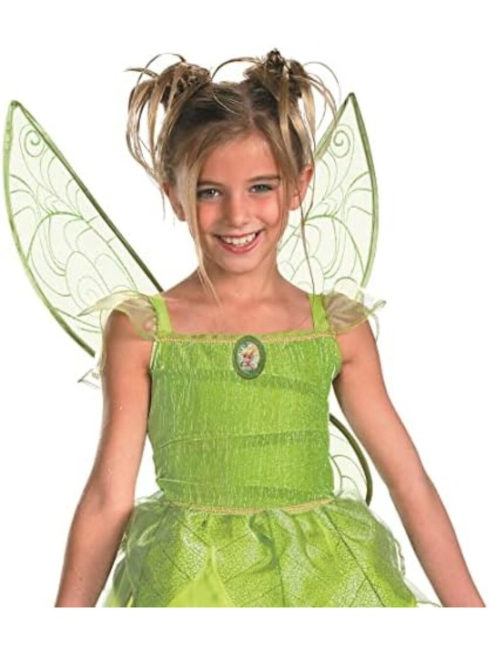 Enchanting Tinker Bell Costume for Girls, Fairy Dress Up, Size Small (4-6x) - Picture 2 of 5